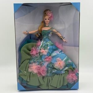 Mattel Water Lily Barbie Claude Monet Limited Edition 1st in Series 17783 1997